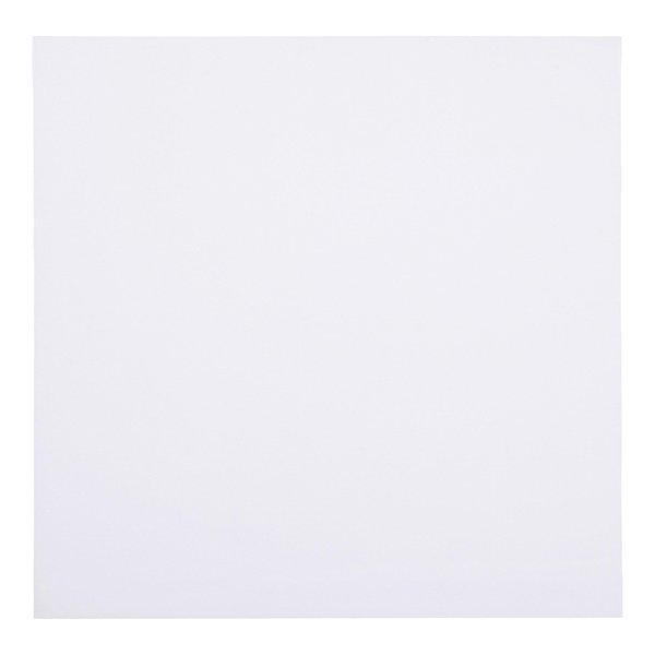 Linen-Like 14.5" x 14.5" Linen-Like Economy White Napkins Flat Pack 1000 PK 125043